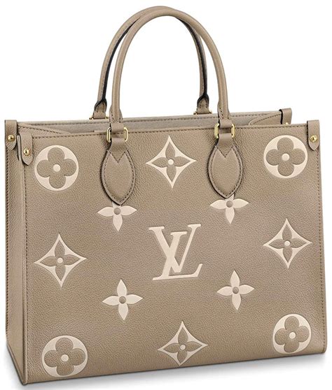 onthego monogram bag.